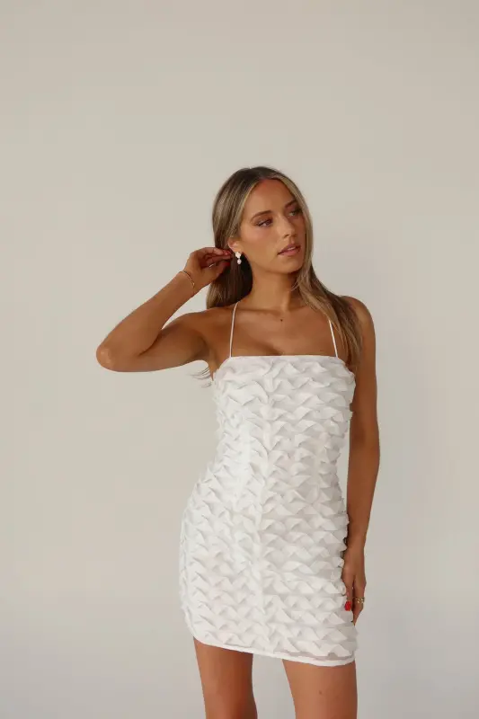 Kaisley Textured Mini Dress